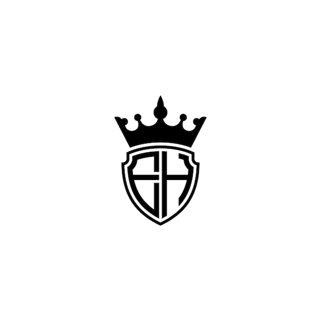EH monograma logotipo diseño carta texto nombre símbolo monocromo logotipo alfabeto carácter simple logotipo
