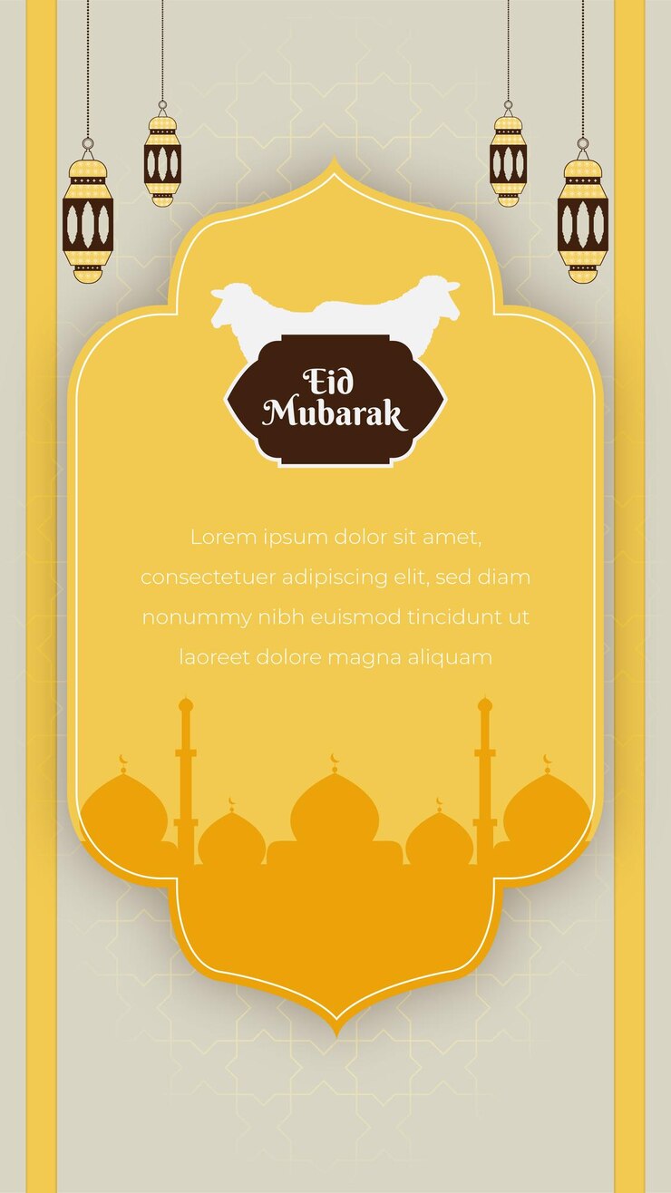 Eid al Adha Mubarak es el festival islámico de las historias de Instagram.