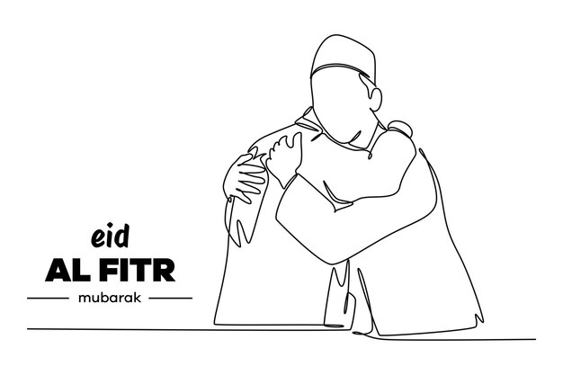 Eid Mubarak o Eid Al Fitr Diseño de plantillas Día Santo para los musulmanes e islámicos Ilustración vectorial Apto para campaña de pancartas y tarjetas de felicitación