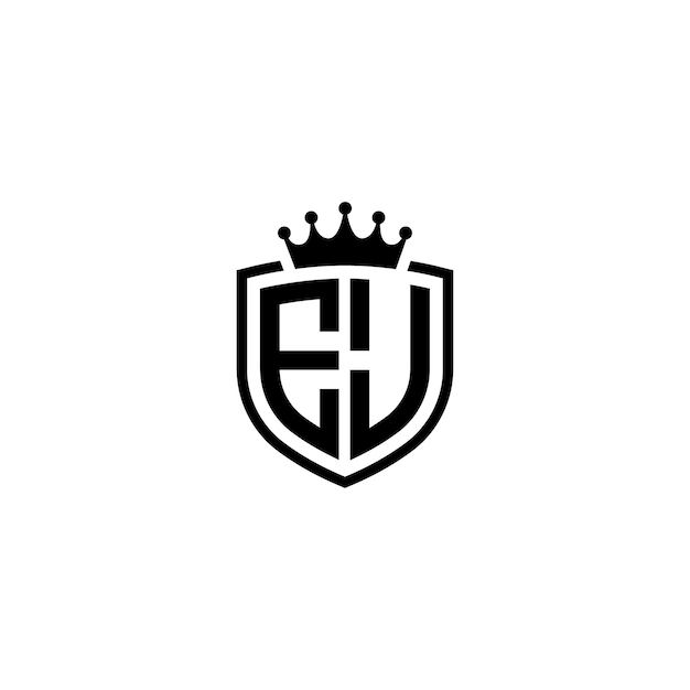 EJ monograma logotipo diseño carta texto nombre símbolo monocromo logotipo alfabeto carácter simple logotipo
