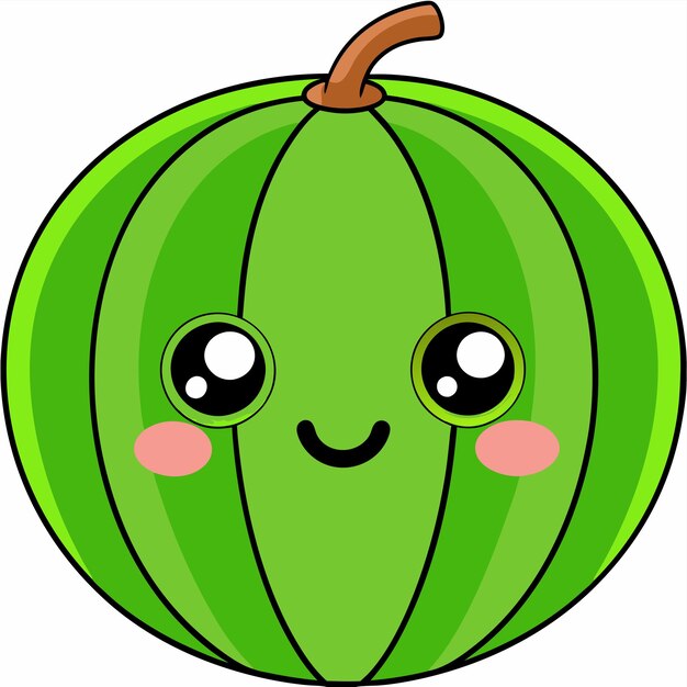 Ejercicio con un poderoso personaje de dibujos animados que es la mascota de las frutas