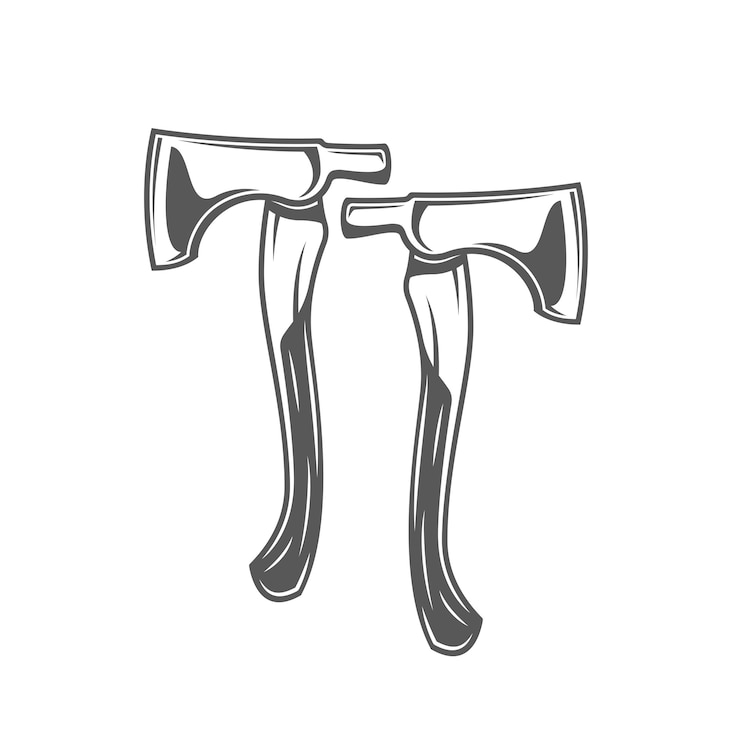Vector ejes aislados. herramienta de carpintería moderna.