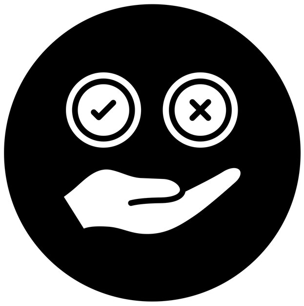 Elección de diseño vectorial Estilo del icono