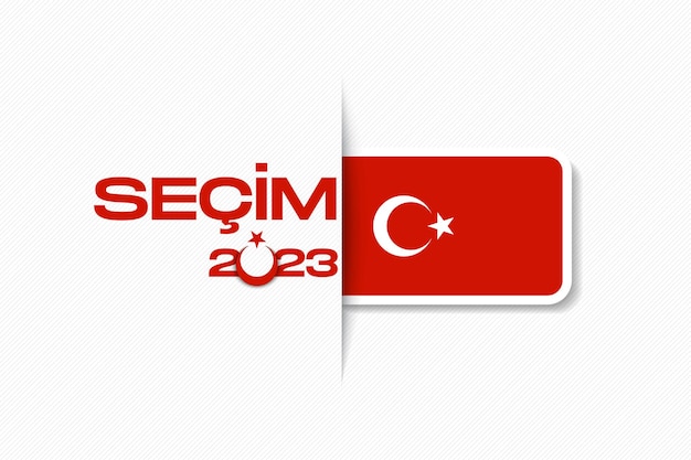 Vector elecciones generales y presidenciales en turquía 14 de mayo de 2023 14 mayis turkiye cumhurbaskani secimi