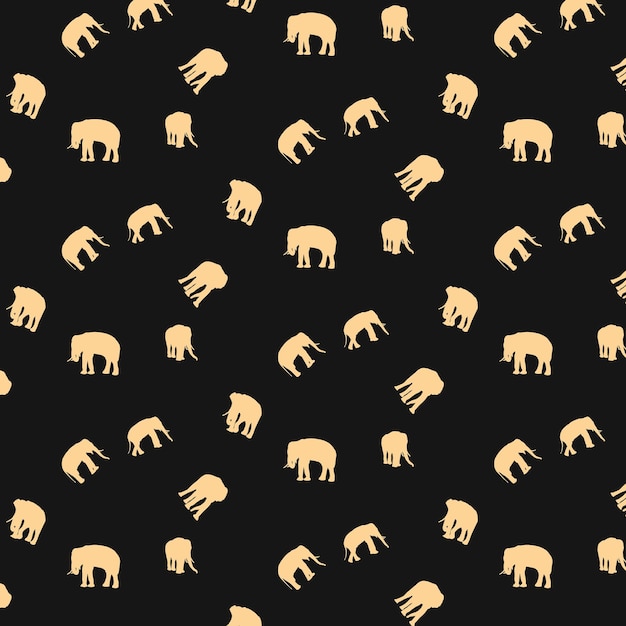 Elefante lujo de moda diseño útil hermoso abstracto ilustración vectorial obra de arte
