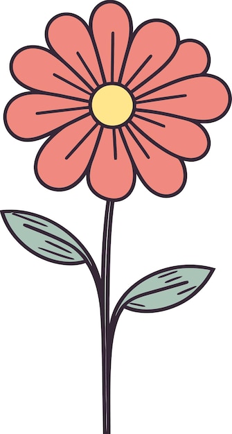 Elegancia floral ilustrada susurros de ramos vectorizados