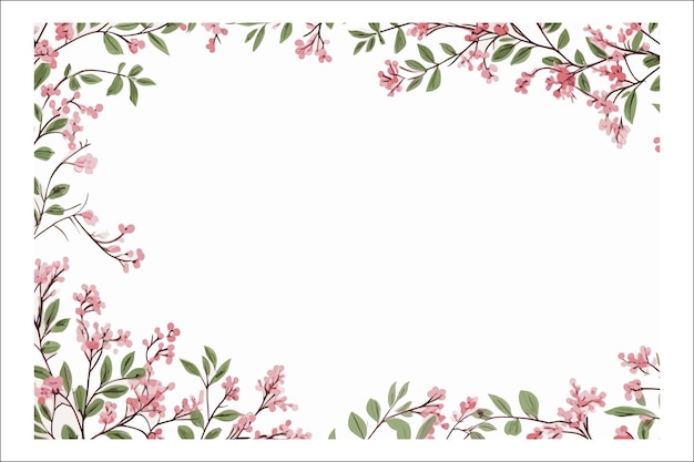 Elegante acuarela de flores Colección de invitaciones de boda