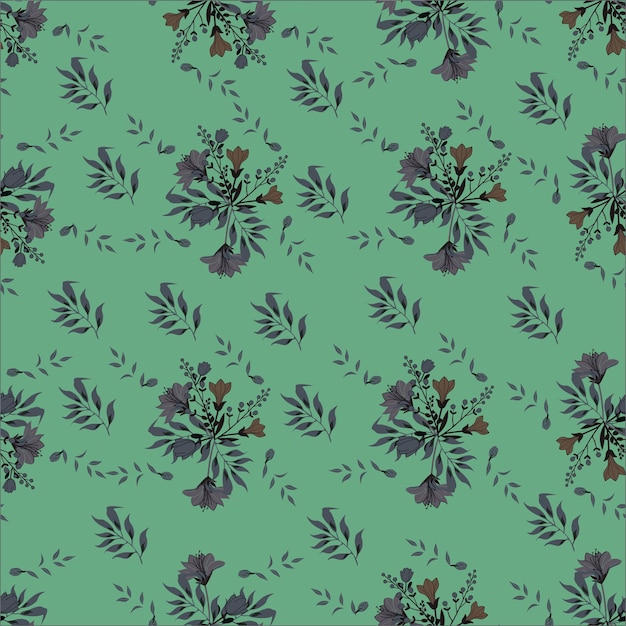 Elegante arreglo floral en el verde salvia