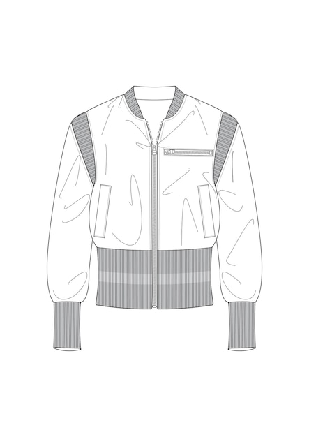 elegante chaqueta abrigo ropa de exterior estilo de moda