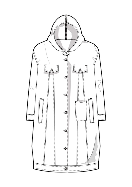 elegante chaqueta abrigo ropa de exterior estilo de moda