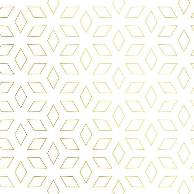 Elegante diseño de fondo con patrón dorado de la ilustración
