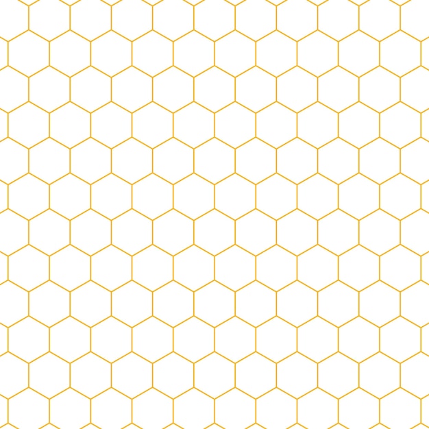 Elegante diseño de fondo de patrón de línea hexagonal