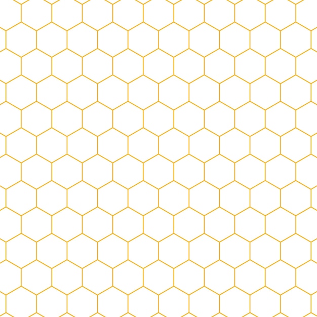 Elegante diseño de fondo de patrón de línea hexagonal