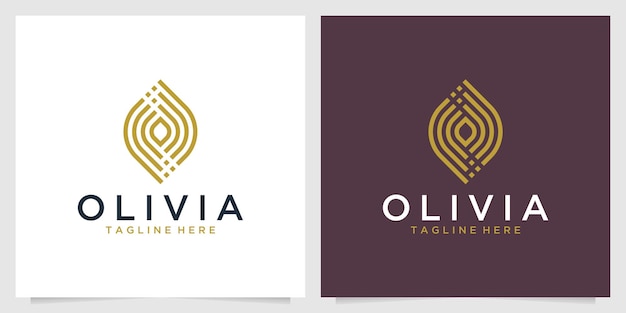 Elegante diseño de logo infinito