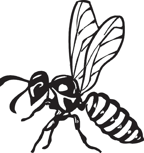 Elegante diseño de logotipo HoneyBee con ilustración Honey Dipper