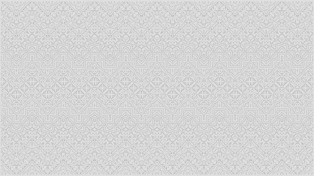 elegante diseño de patrones sin fisuras en blanco