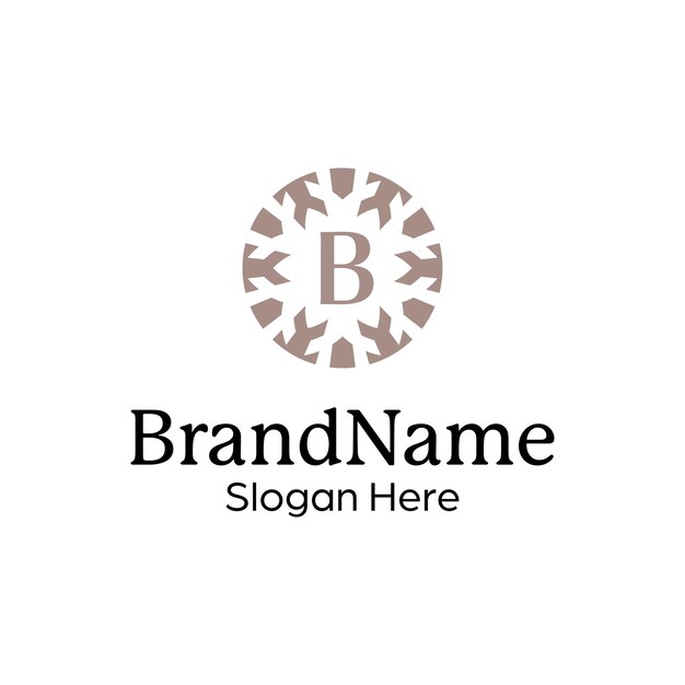 El elegante emblema ornamental es el logotipo de la plantilla de la cresta premium