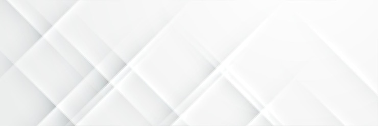 Vector elegante estandarte blanco abstracto con líneas brillantes