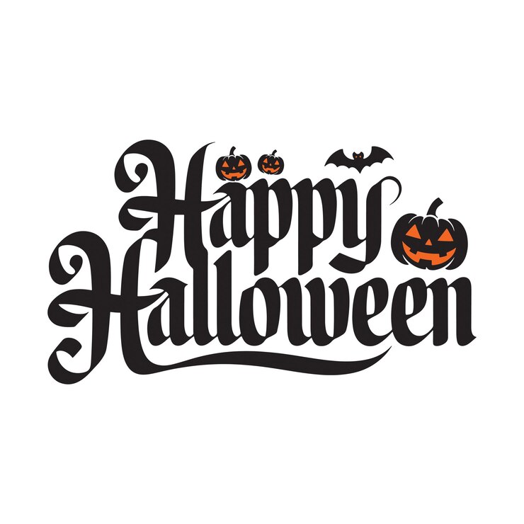 elegante feliz Halloween tipografía vector de diseño de camiseta