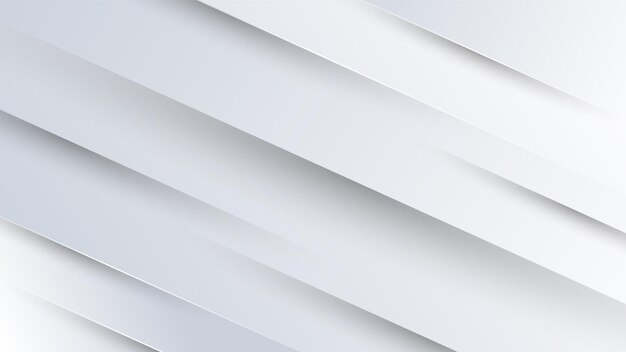 Elegante fondo blanco con diseño de forma 3D diagonal