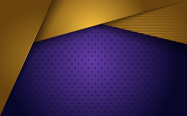 Elegante fondo dorado y púrpura de lujo.