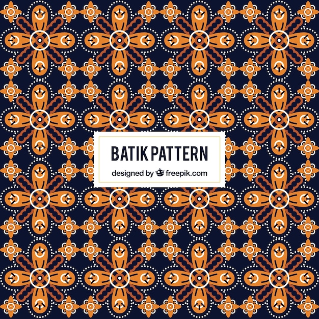 Vector elegante fondo geométrico en estilo batik