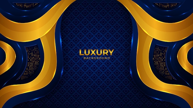 Elegante fondo de lujo dorado oscuro