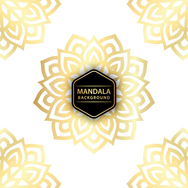 Elegante fondo de mandala