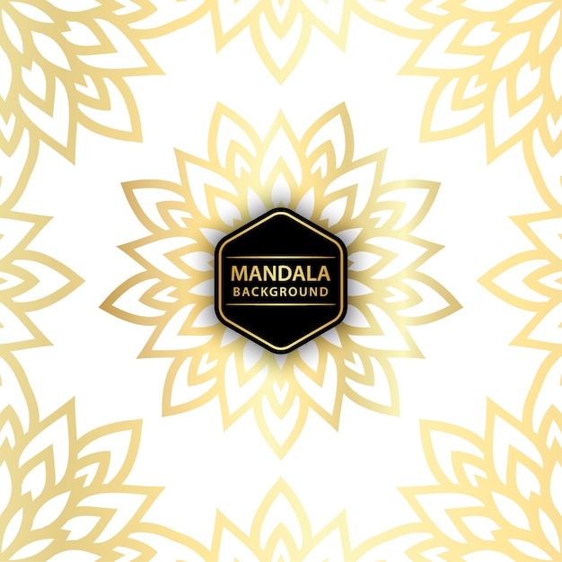 Elegante fondo de mandala