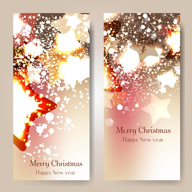Elegante fondo navideño con copos de nieve