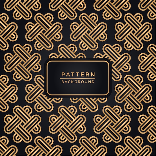 Elegante fondo ornamental en color dorado