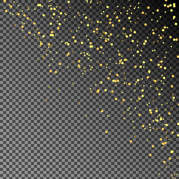 El elegante fondo de partículas de brillo.