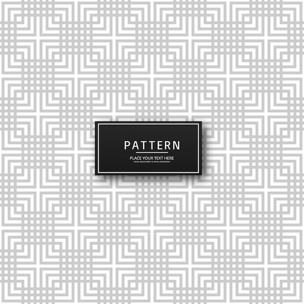 Elegante fondo de patrón geométrico creativo
