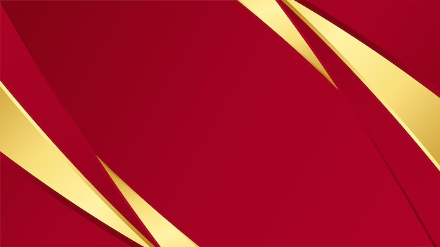 Elegante fondo rojo granate y dorado con capa superpuesta Traje para seminarios y charlas festivas de fiestas de instituciones corporativas de negocios