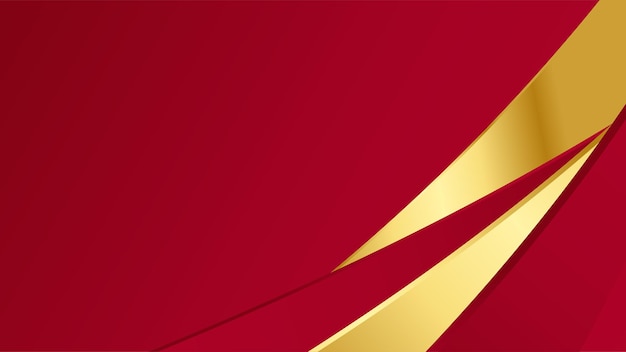 Elegante fondo rojo granate y dorado con capa superpuesta Traje para seminarios y charlas festivas de fiestas de instituciones corporativas de negocios
