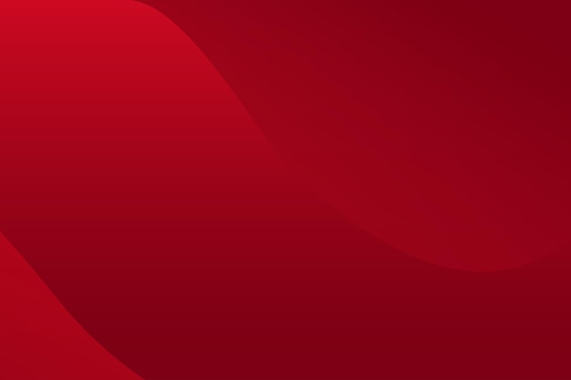 Elegante fondo rojo ondulado Navidad