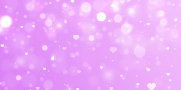 Elegante fondo de San Valentín con efectos de luz y degradado. Para diseño web e ilustraciones.