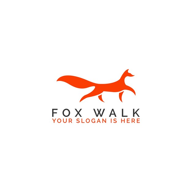 Elegante fox walk