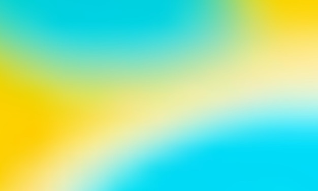 Elegante gradiente vectorial de textura granulada Fondo en tonos amarillo blanco y turquesa