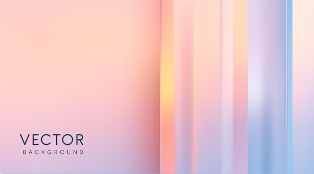 Un elegante y hermoso fondo de gradiente de color pastel ideal para crear imágenes impresionantes
