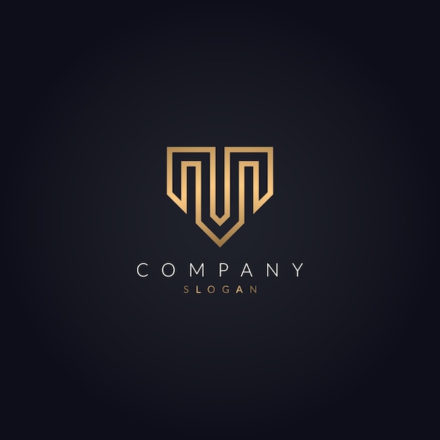 Elegante identidad inicial basada en t logo color dorado empresa de lujo t beautiful logotype branding