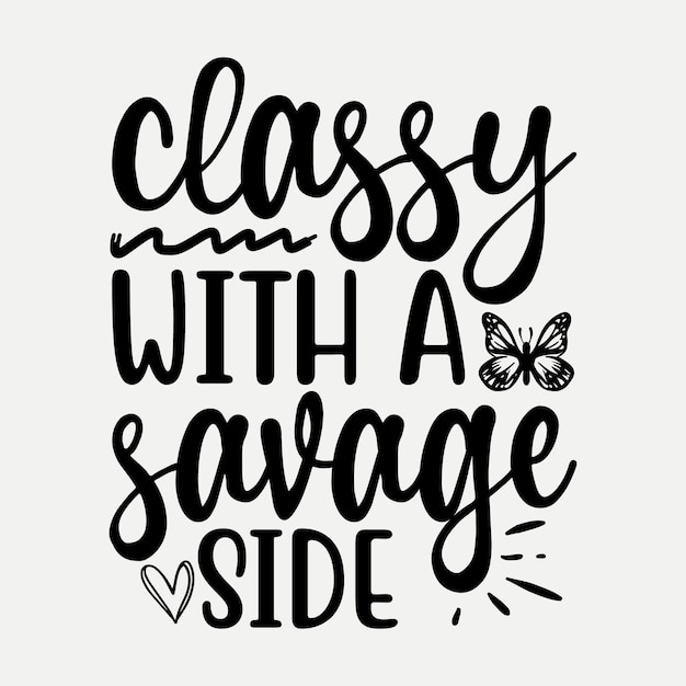 Elegante con un lado salvaje
