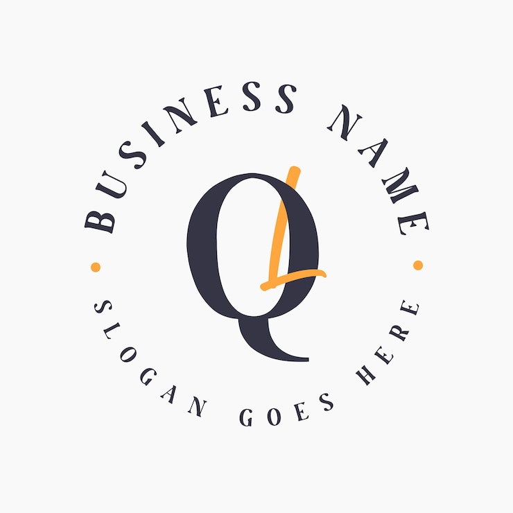 Vector elegante letra ql iniciales logotipo para marca corporativa logotipo de marca ql para marcas de moda y belleza