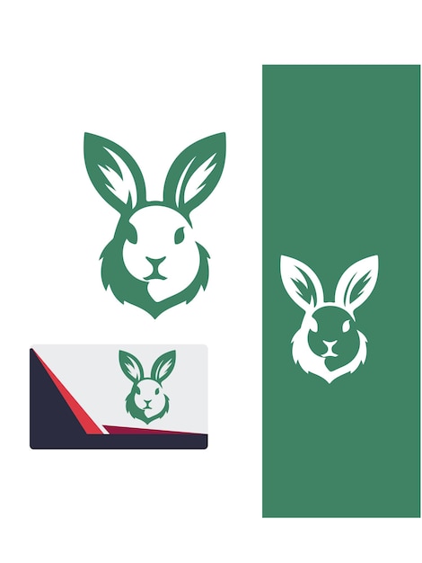Este elegante logotipo de conejo es perfecto para su negocio