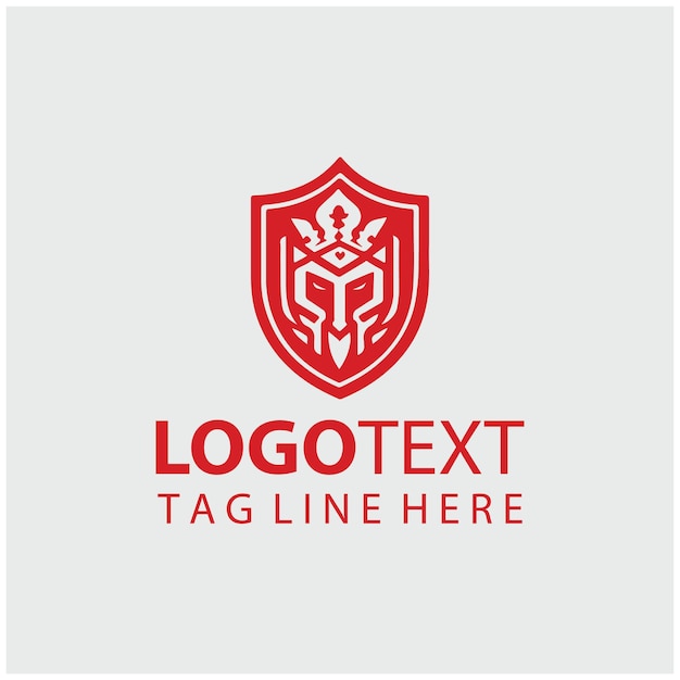 El elegante logotipo del escudo clásico