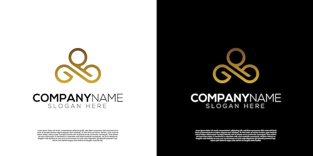 El elegante logotipo de la nube vectorial