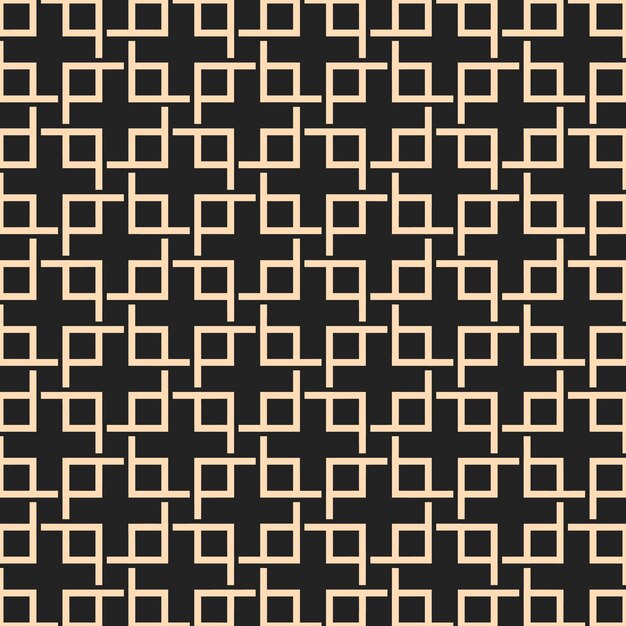 Elegante lujo estilo moderno repetido patrón de moda fondo de ilustración vectorial