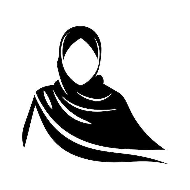 Elegante mujer con hijab