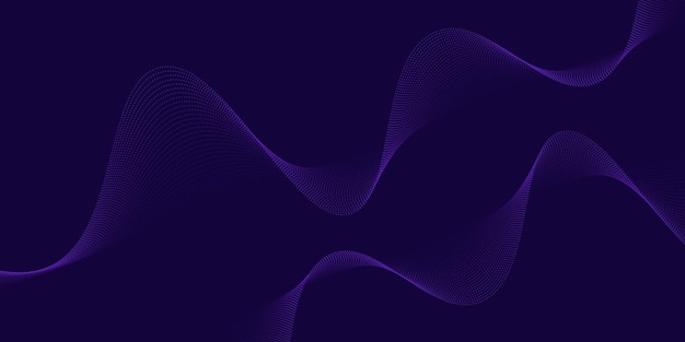 Elegante patrón de flujo de partículas azul profundo Ideal para gráficos web contemporáneos Medios impresos de lujo