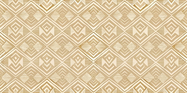 Elegante patrón geométrico en cálidos tonos beige que crea un diseño sofisticado y moderno